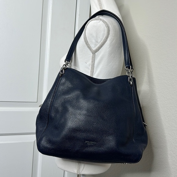 Kate Spade Hallie Bag Zippered High Quality Leather Work Purse